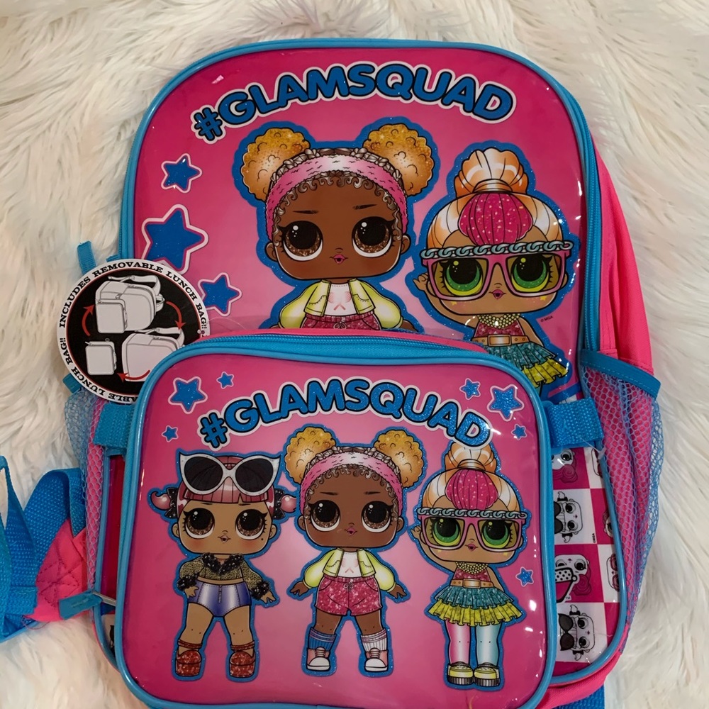 Lol Surprise Backpack and Lunchbag